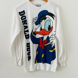 Vintage Sunday Comics Disney Donald Duck Sweatshirt